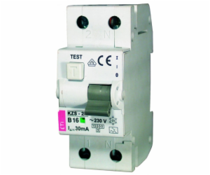 KZS- 2M B 16A/ 30MA/AC RESIDUAL CURRENT CIRCUIT BREAKER B...