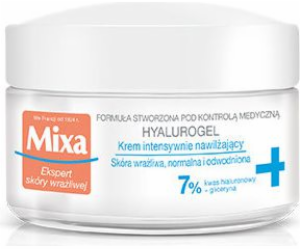 Mixa Hyalurogel Intenzivně hydratační krém 50ml