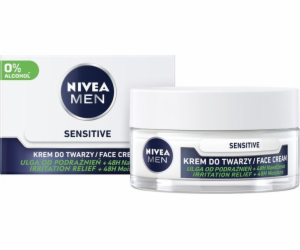 Nivea Nivea Men Sensitive krém na obličej 48h hydratace -...