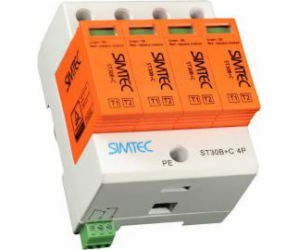 ST30B+C4P SURGE PROTECTIVE DEVICE T1+T2 B+C 4P 4M 30/60KA...