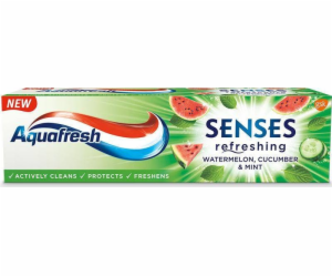 Aquafresh Senses Osvěžující osvěžující zubní pasta Meloun...