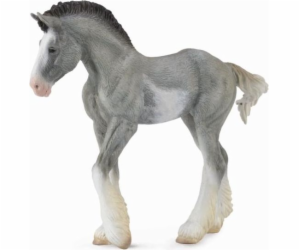 Collecta Figurine Clydesdale Foal Blue Roan (004-88626)