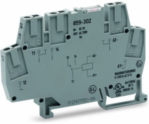 Svorkovnice Wago Rail s miniaturním relé 24V DC 1P (859-304)