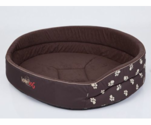 Hobbydog Foam Bed - Hnědá v R3 tlapkách