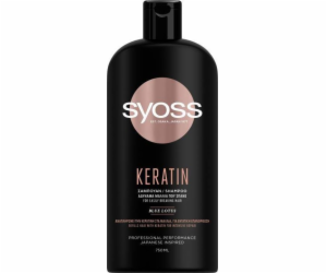 Syoss Keratin Shampoo šampon pro slabé a lámavé vlasy 750 ml