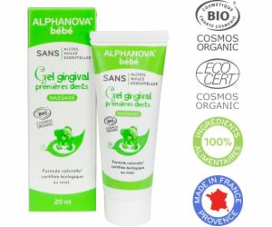 Alphanova Bebe Organic gel zklidňující kousací zuby 20ml