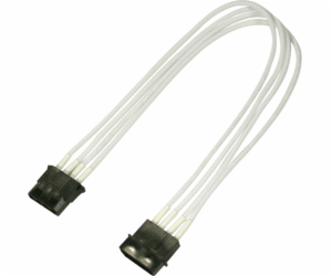 Nanoxia Molex – Molex, 0,3 m, bílá (900400025)