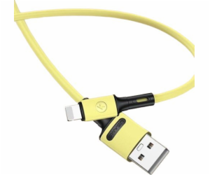 Usams USB-A – Lightning kabel 1 m žlutý (69868-uniw)