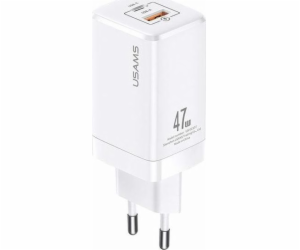 Usams T41 nabíječka 1x USB-A 1x USB-C 3 A (6958444971148)