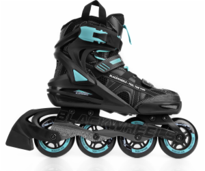 Blackwheels Black Blue Rollers 38