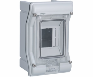 Hager Polo Modular Switchgear 1x3 Surface Mond IP65 vekto...