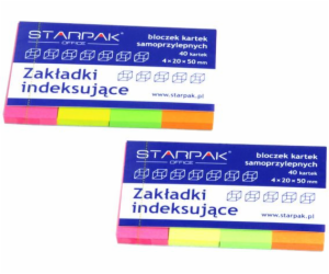 Indexační záložky Starpak Neon (227917)