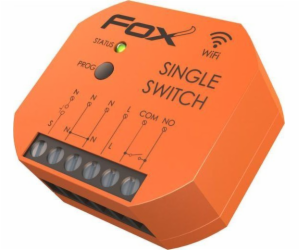 Jednokanálové relé F&F Fox Wi-Fi 230 V Single Switch Wi-R...