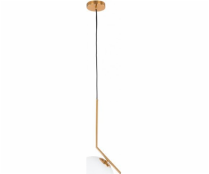 Závěsná lampa Italux Mondo minimalistická klasická bílá (...