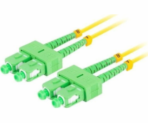 LANBERG optický patch cord SM SC/APC-SC/APC duplex 10m LS...