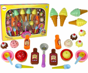 Import Leantoys Sada sladkosti zmrzliny Cupcakes Sauces l...