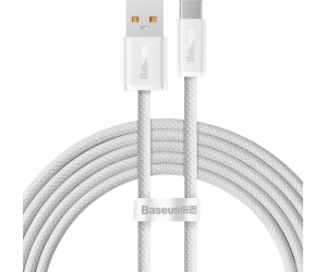 Kabel USB na USB-C Baseus řady Dynamic, 100 W, 2 m (bílý)