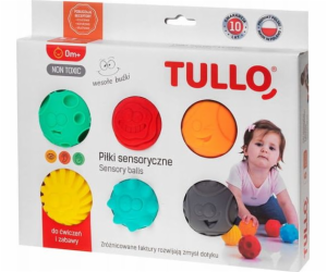 Tullo Balls Sensory Faces 6 Pcs.Tullo