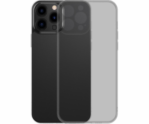 Baseus Frosted Glass Case pro iPhone 13 Pro (černý) + tvr...