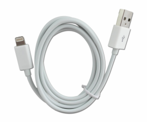 2go USB Ladekabel - Weiss - 100 cm Für Apple Lightning