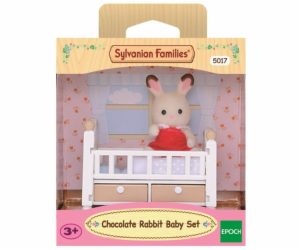 Sada figurín Epoch Sylvanian Families s králíčky s čokolá...