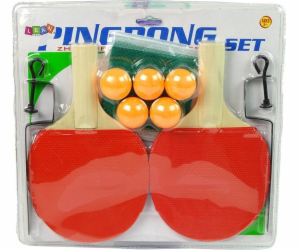 Ping Pong Set stolní tenisové palety Mesh 5 míčků