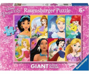 Ravensburger 125 ks podlahové puzzle Princezny. Disney Pr...