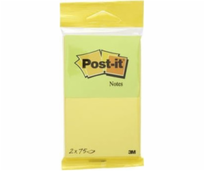 Post-it Post-it samolepicí papírky, neonově žluté a zelen...