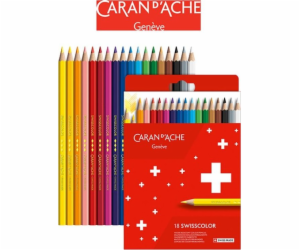 Caran d`Arche Pastelky CARAN D'ACHE Swisscolor, kartonová...