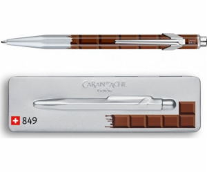 Caran d`Arche Pen 849 Pop Line Totally Swiss - Chocolate