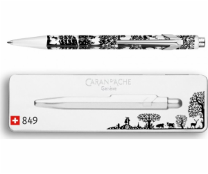 Caran d`Arche Pen 849 Pop Line Totally Swiss - Paper Cut