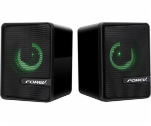 Forev Stereo PC LED počítačové reproduktory (FV-208)