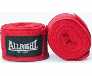 Allright ALLRIGHT BOXING BANDAGE 4,2 m červený