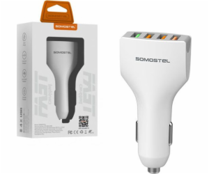 Somostel SMS-A66 nabíječka 4x USB-A 7,2 A (25693)