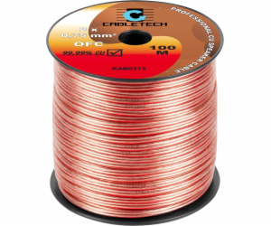 Kabel Cabletech Reproduktorový kabel OFC 0,75 mm