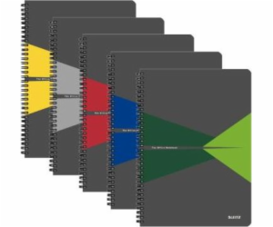 Leitz LEITZ KANCELÁŘSKÝ ZÁPISNÍK A5/90K ŘADA, ZELENÝ