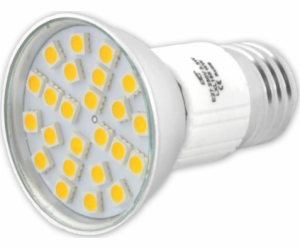 LTC PS Bulb 24 LED LTC SMD5050, E27/230V, světle teplá bílá.