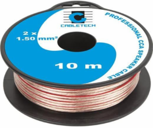 Cabletech CCA reproduktorový kabel 1,5mm 10M