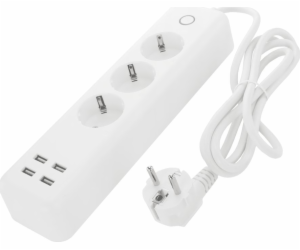 LTC Smart Home 3 Power Strip 1,7 m White (LXU401)