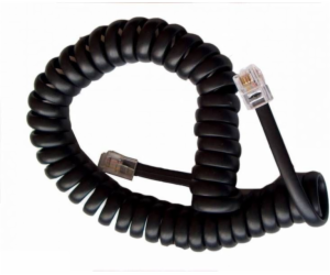 Black Twist telefonní kabel (Tel0032A)