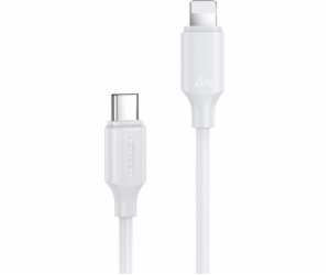 Joyroom USB -C - Lightning 0,25 m bílý kabel