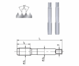 Fanar Inch ruční závitník 3/4 2 ks. (A1-220001-3135)