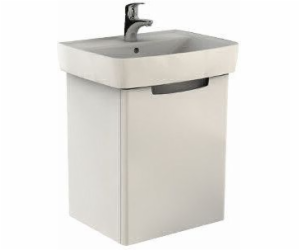 Circle of the Basin Cabinet Record 52cm White Gloss (8954...