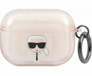 Ochranné pouzdro Karl Lagerfeld Head Glitter pro Airpods ...