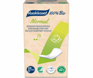 Vuokkoset Hygienic vloží normální 100% bio, 26 ks.