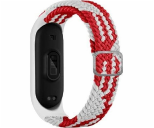 Beline Beline Mi Band 3/4 Textile Red/White Red/White