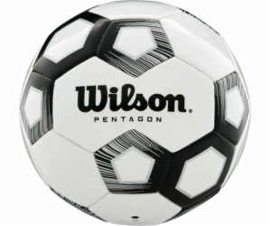 WILSON WILSON PENTAGON SOCCER BALL WTE8527XB WHITE 4