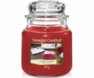 Yankee Candle Yankee svíčka dopisy Santa Medium Jar 411g