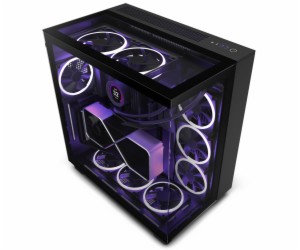 NZXT skříň H9 Elite dvoukomorová ATX / 3xRGB 120 mm / 1x ...