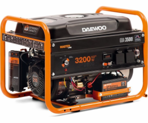 Daewoo GDA 3500E engine-generator 2800 W 18 L Petrol Blac...